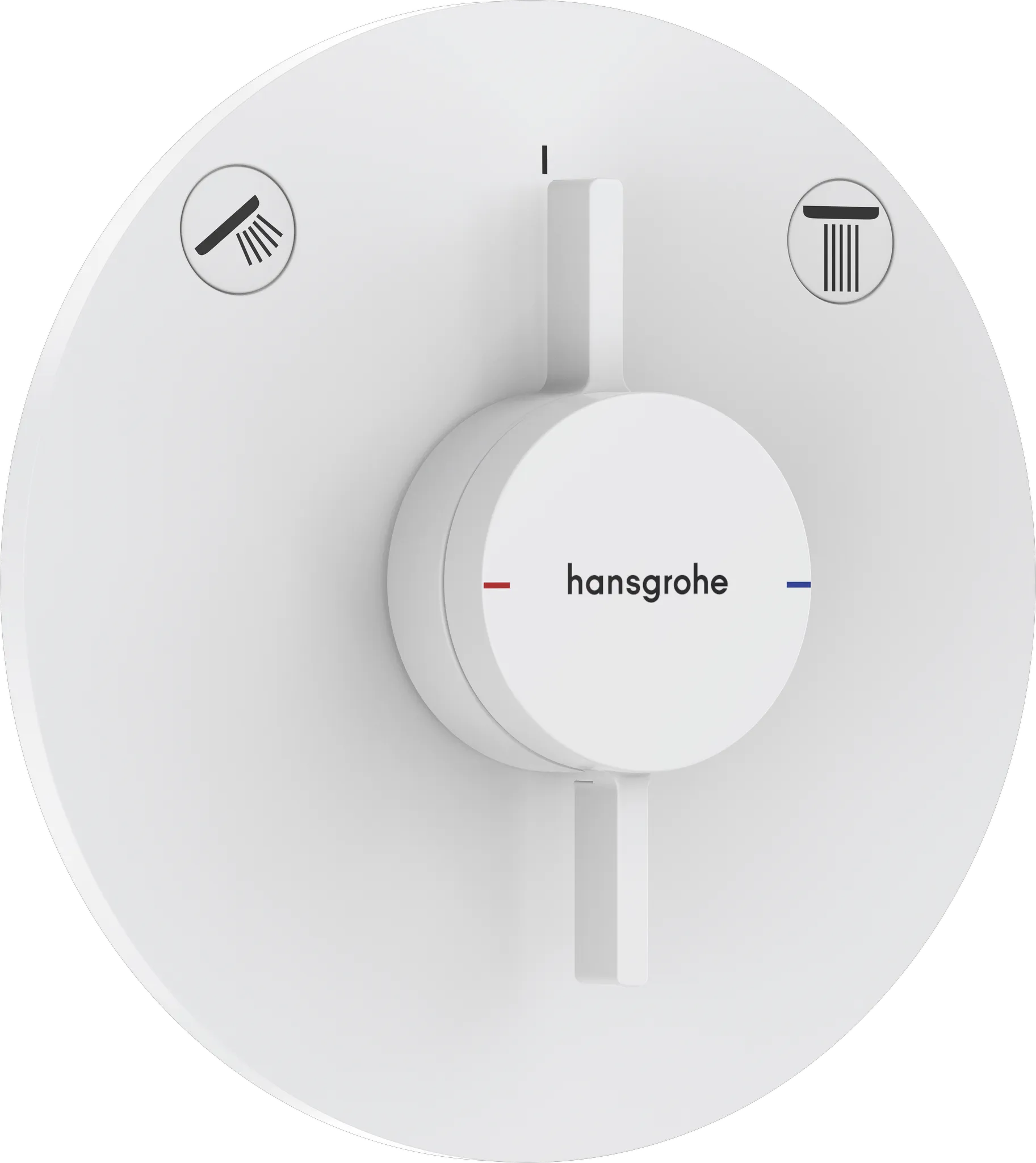 Hansgrohe DuoTurn S Mischer Unterputz für 2 Verbraucher, Mattweiß Hansgrohe DuoTurn S Mischer Unterputz für 2 Verbraucher, Mattweiß