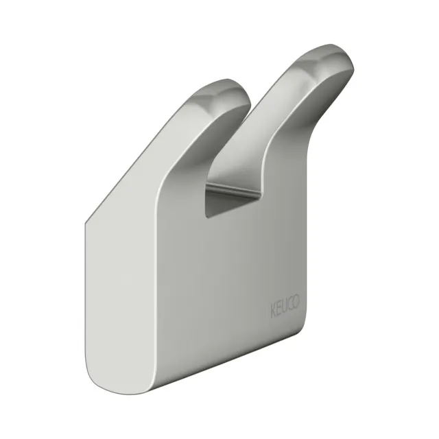KEUCO COLLECTION MOLL Handtuchhaken doppelt, Edelstahl-finish
