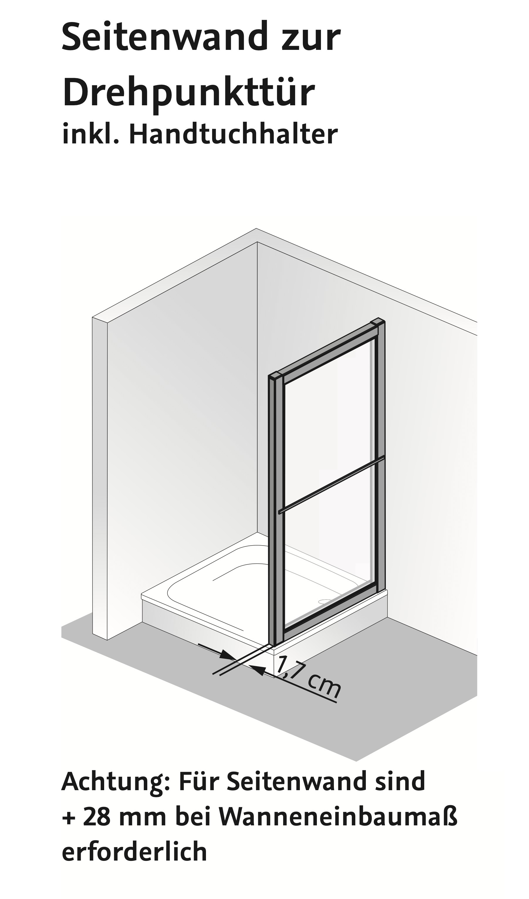 HSK gerahmte Seitenwand für Drehpunkttür „Favorit“ Glas Tropfen hell (Kunstglas), Profile Pergamon, für #Türbreite#, H: 1850 mm HSK gerahmte Seitenwand für Drehpunkttür „Favorit“ Glas Tropfen hell (Kunstglas), Profile Pergamon, für #Türbreite#, H: 1850 mm