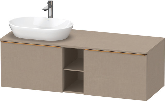 Duravit Waschtischunterschrank wandhängend „D-Neo“ 140 × 45,9 × 55 cm