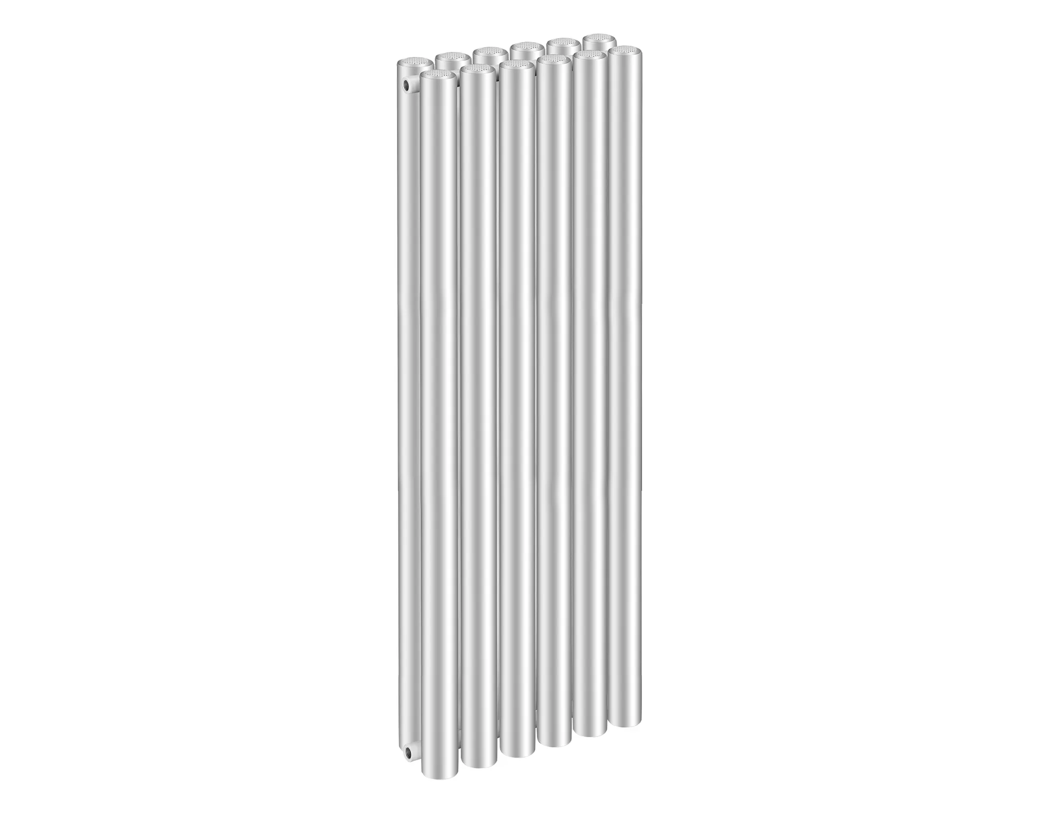 Beispielbild eines Heizkörpers mit 2 x 6 Säulen ASW Hygieneheizkörper zweireihig „Climaster“ C2E 28,5 × 120 cm