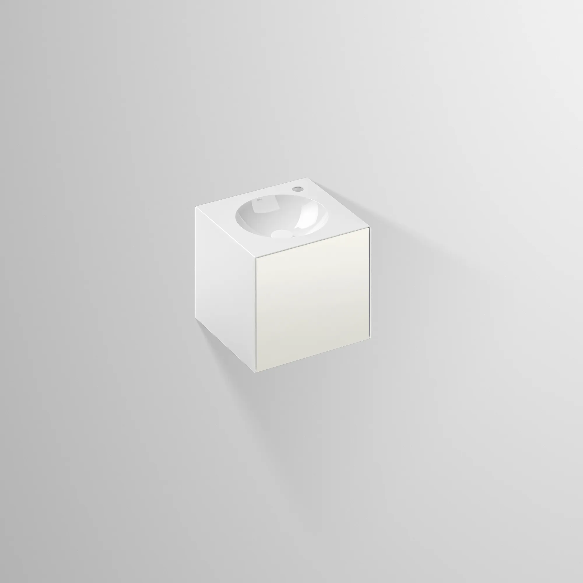 Alape Waschplatz „FO-Serie“ 381 × 361 mm, mittig