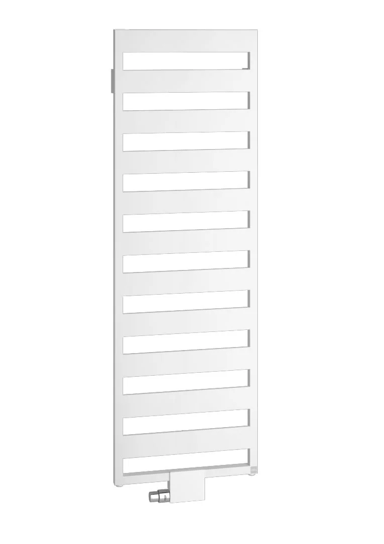 Kermi Design-Heizkörper „Casteo®“ 60 × 125,9 cm in Weiß Soft (RAL 9016, matt)