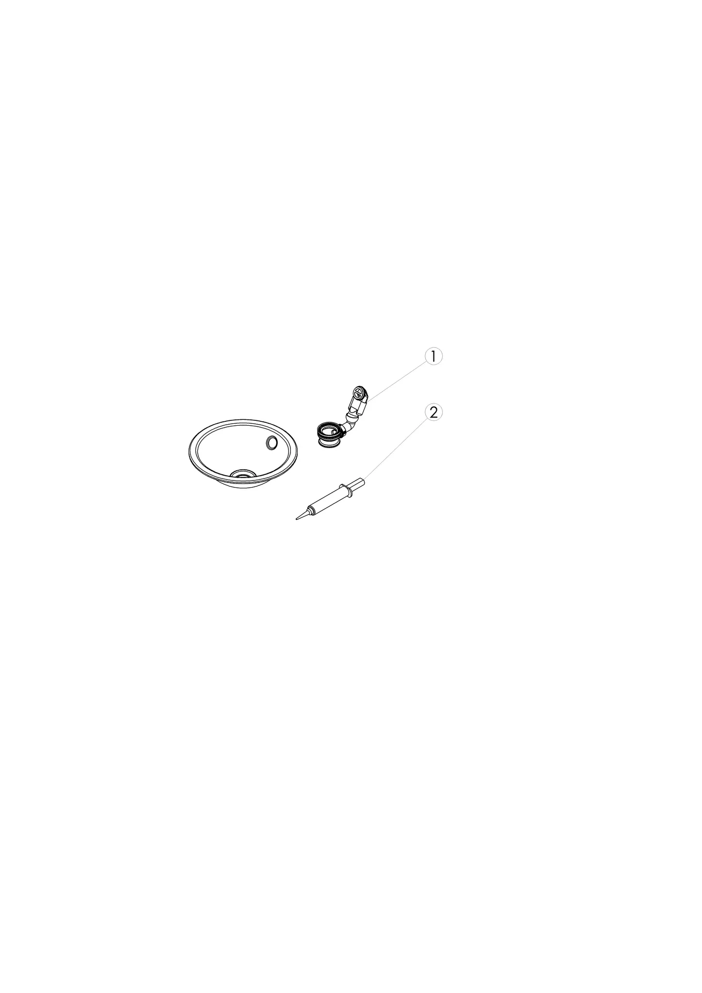 Waschbecken „K-Serie“ 325 × 110 mm in Alpinweiß, mit ProShield Waschbecken „K-Serie“ 325 × 110 mm in Alpinweiß, mit ProShield