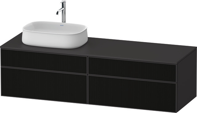 Duravit Waschtischunterschrank wandhängend „Zencha“ 160 × 44,2 × 55 cm