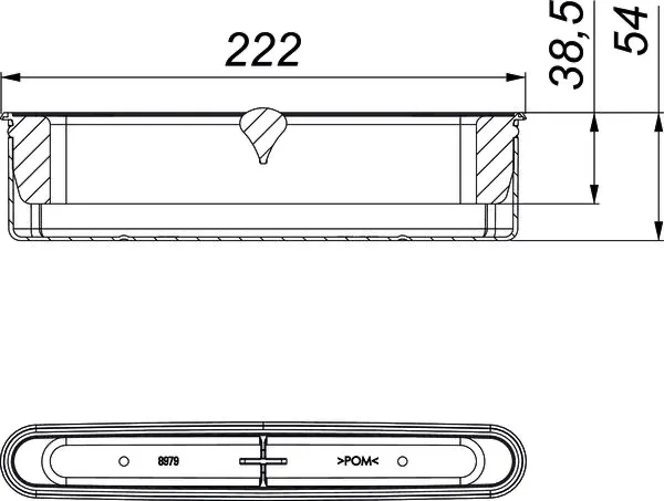 Geruchsverschluss DallFlex 2.0 Plan