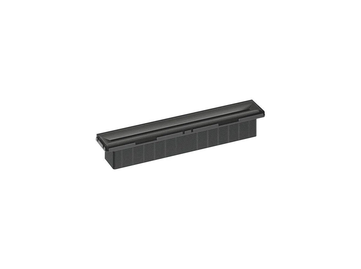 Duschrinne Zentrix schwarz matt, 300 x 50 mm