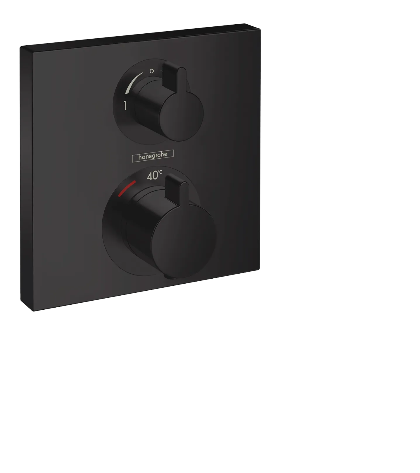 Thermostat Unterputz Ecostat Square Fertigset 2 Verbraucher chrom Thermostat Unterputz Ecostat Square Fertigset 2 Verbraucher chrom