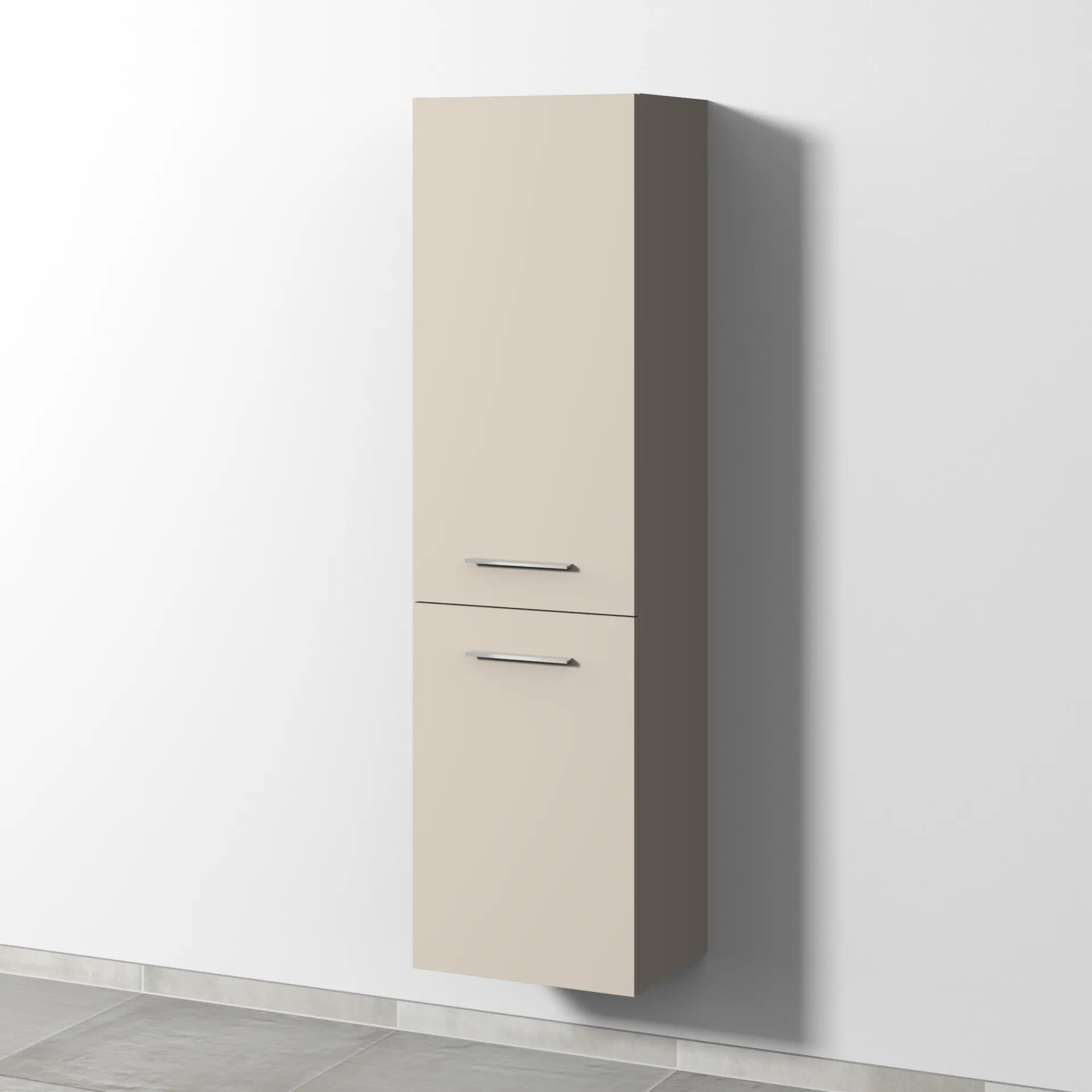 Sanipa Hochschrank „2morrow“ 450 × 1615 × 350 mm in Kaschmir (matt)