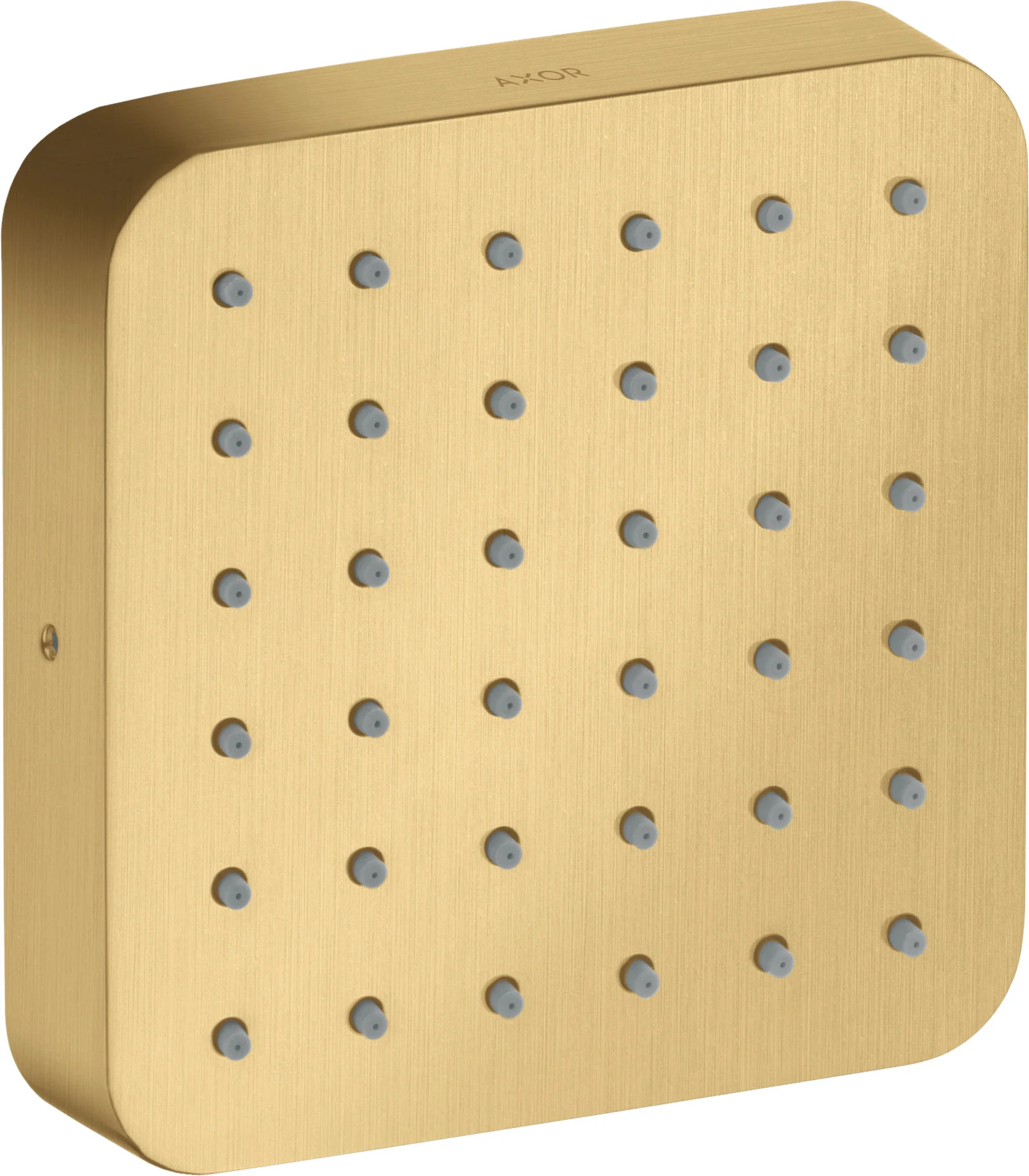 Hansgrohe AXOR Citterio E Brausemodul Unterputz softsquare Brushed Gold Optic 120x120mm Rain Strahl verstellbarer Winkel für Kopf-, Nacken- oder Seitenbrause, DN15, Metall Hansgrohe AXOR Citterio E Brausemodul Unterputz softsquare Brushed Gold Optic 120x120mm Rain Strahl verstellbarer Winkel für Kopf-, Nacken- oder Seitenbrause, DN15, Metall