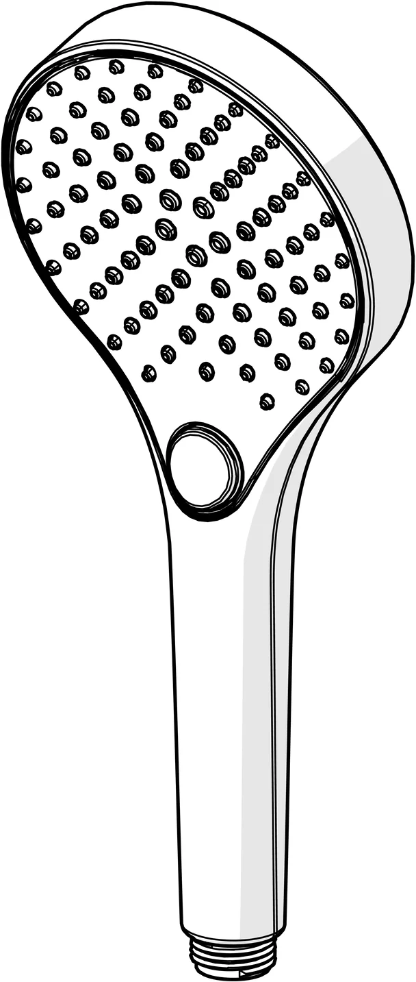 HansaVIVA Handbrause Hansaviva 2023 Chrom, d 110 mm