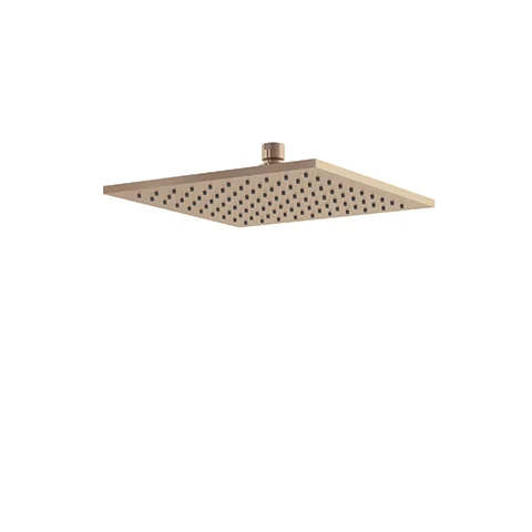 Kludi A-QA Tellerkopfbrause eckig, 250 mm, Brushed Bronze