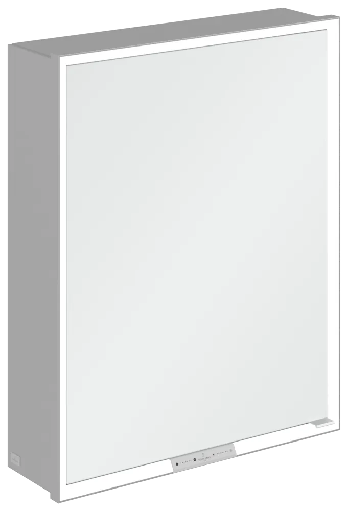 Villeroy & Boch Aufputz-Spiegelschrank „My View+“ 600 × 750 × 168 mm in White Matt, Anschlag links, links