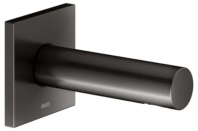 IXMO Wanneneinlauf DN15 Ausladung 130 mm Titanschwarz gebürstet