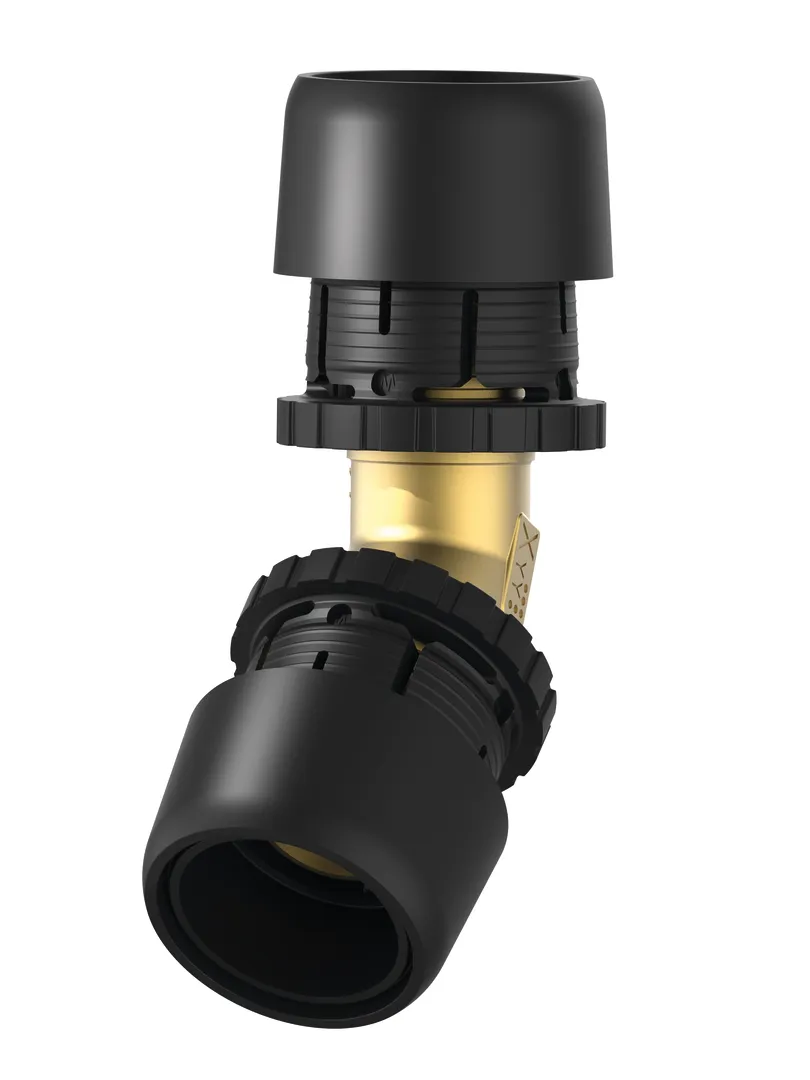 TECElogo-Ax Winkelkupplung 45 Grad Dimension 32 × 32, Siliziumbronze TECElogo-Ax Winkelkupplung 45 Grad Dimension 32 × 32, Siliziumbronze