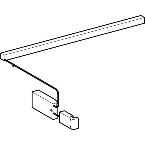 Geberit Zubehör/Ersatzteile für Badezimmerzubehör „Lichtleiste“