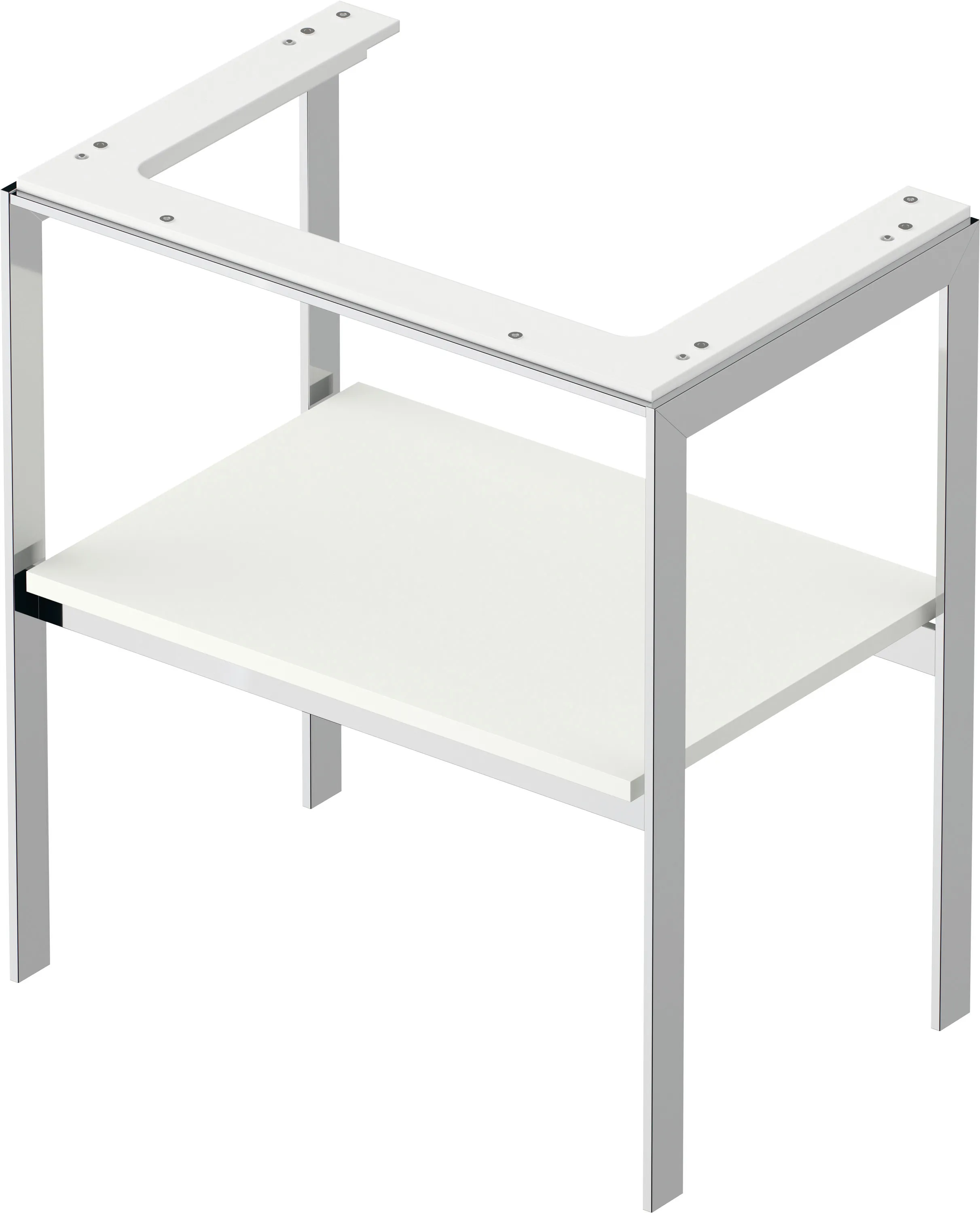 Duravit Konsole „White Tulip“ in Weiß Seidenmatt Duravit Konsole „White Tulip“ in Weiß Seidenmatt