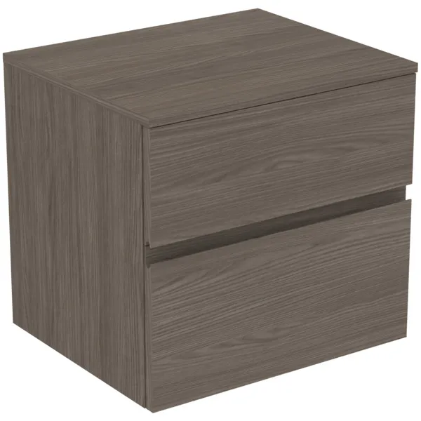 Ideal Standard Waschtischunterschrank „Finesse“ 60,2 × 55,8 × 50,5 cm Ulme dunkel Ideal Standard Waschtischunterschrank „Finesse“ 60,2 × 55,8 × 50,5 cm Ulme dunkel