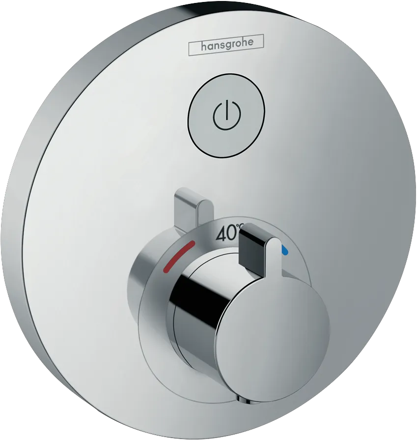 Thermostat Unterputz ShowerSelect S Fertigset 1 Verbraucher chrom Thermostat Unterputz ShowerSelect S Fertigset 1 Verbraucher chrom