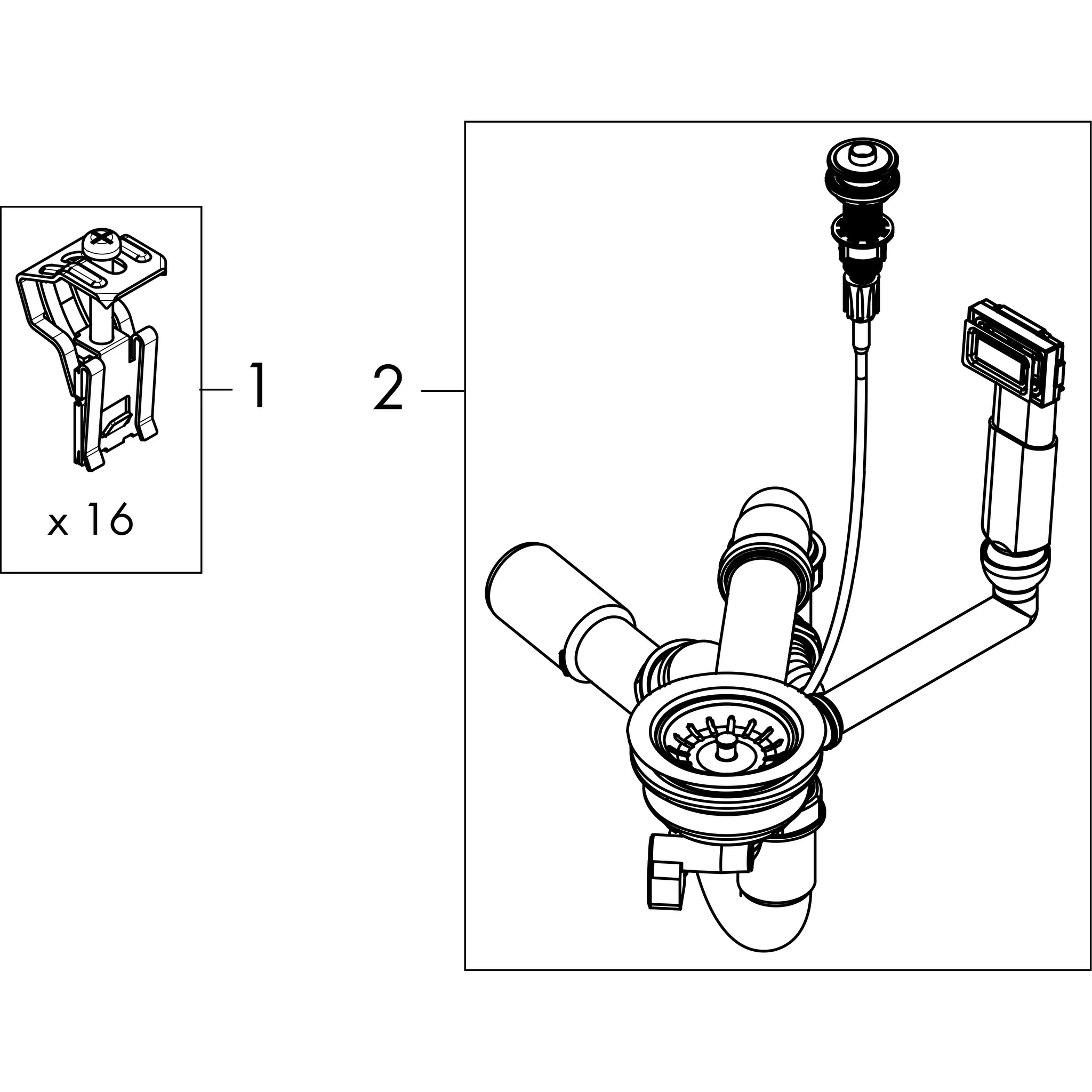 Hansgrohe S44 S440-A500 Einbauspüle Edelstahl, 500mm Hansgrohe S44 S440-A500 Einbauspüle Edelstahl, 500mm