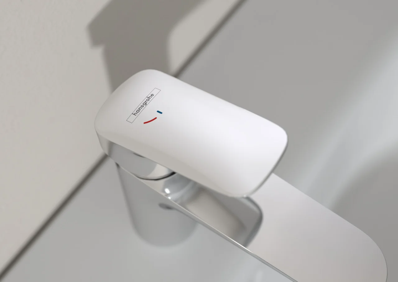 Hansgrohe Waschtischmischer Focus CoolStart, Chrom, Ausladung 119 mm, Auslaufhöhe 94 mm, Hebelgriff, Normalstrahl, max. Durchflussmenge 5 l/min Hansgrohe Waschtischmischer Focus CoolStart, Chrom, Ausladung 119 mm, Auslaufhöhe 94 mm, Hebelgriff, Normalstrahl, max. Durchflussmenge 5 l/min