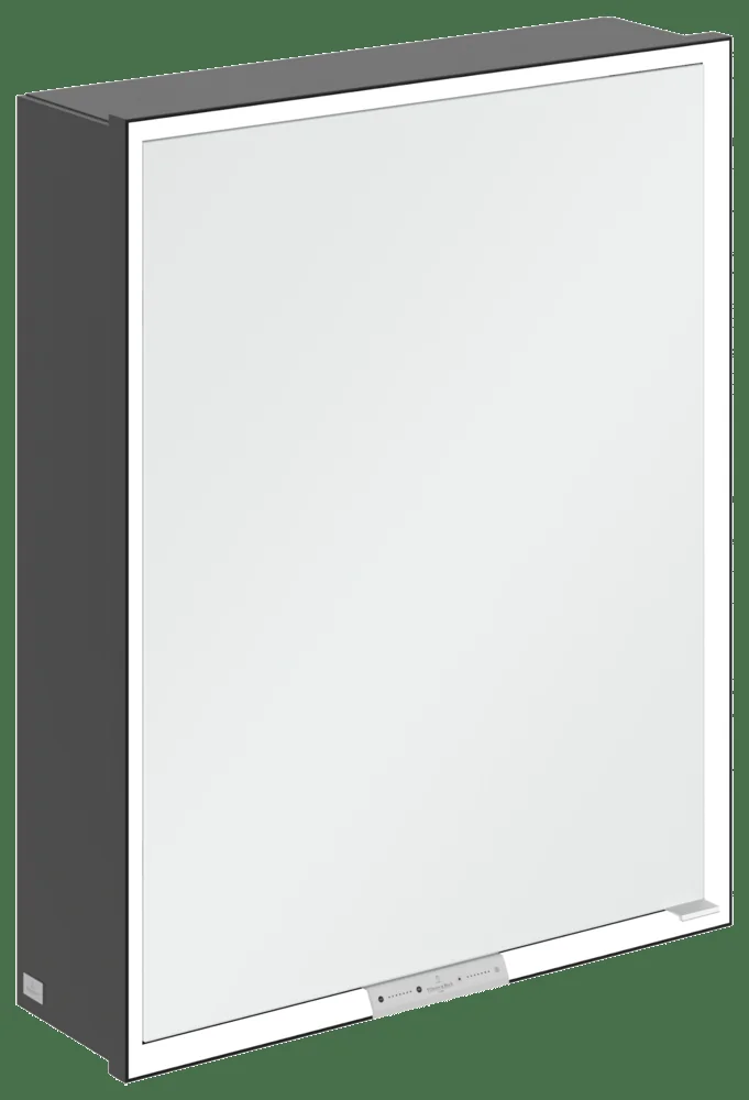 Villeroy & Boch My View+ Aufputz-Spiegelschrank B4816L 600x750x168mm mit Beleuchtung Villeroy & Boch My View+ Aufputz-Spiegelschrank B4816L 600x750x168mm mit Beleuchtung