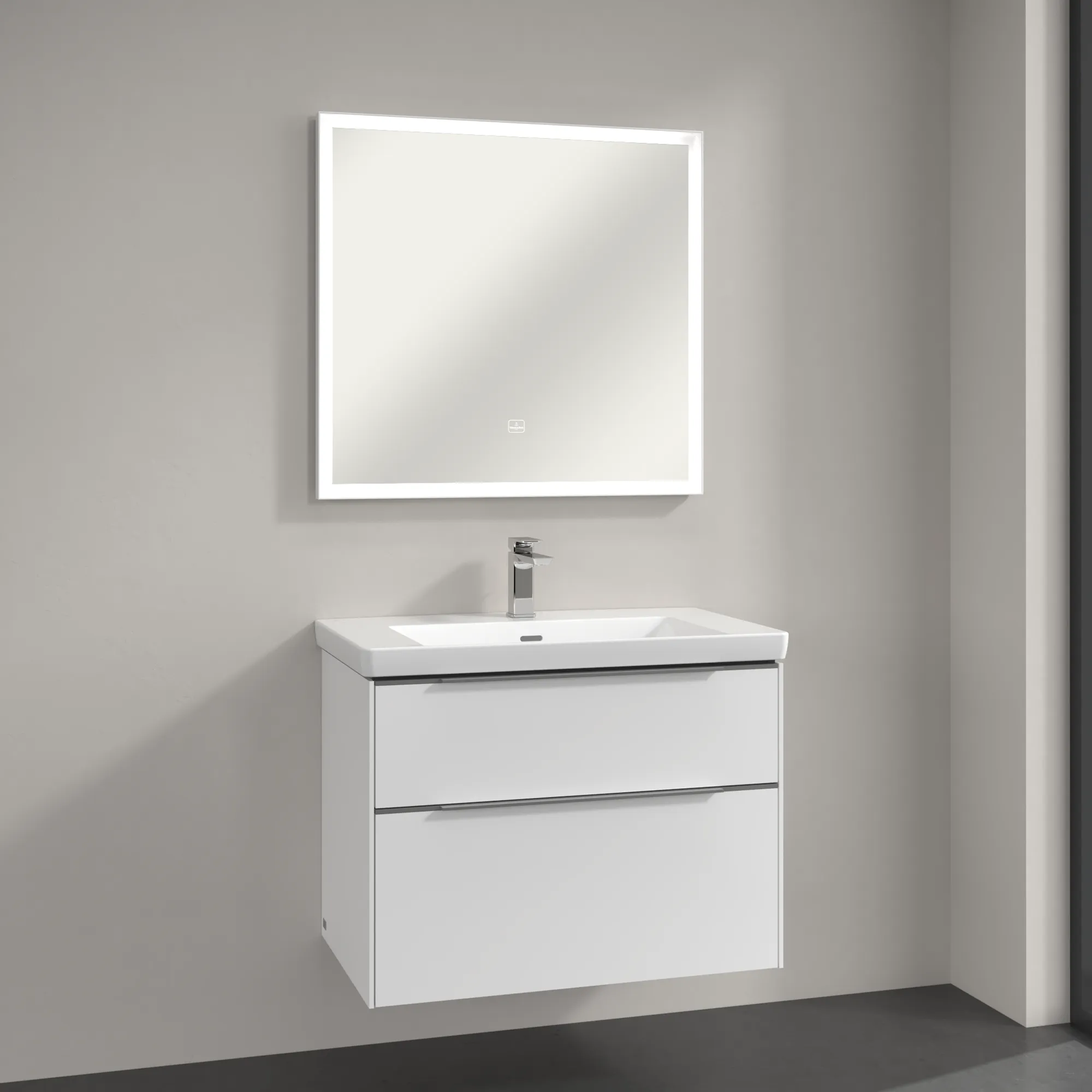 Villeroy & Boch Subway 3.0 A46380, 800 x 750 x 47,5 mm, mit Beleuchtung Villeroy & Boch Subway 3.0 A46380, 800 x 750 x 47,5 mm, mit Beleuchtung
