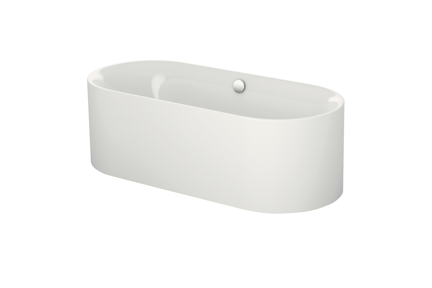 Bette oval Badewanne „BetteLux Oval Silhouette“ 170 × 75 cm in Weiß, 