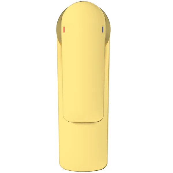 Waschtischarmatur Connect Air, 5 l/min., ohne Ablaufgarnitur, Ausladung 112mm, Brushed Gold Waschtischarmatur Connect Air, 5 l/min., ohne Ablaufgarnitur, Ausladung 112mm, Brushed Gold