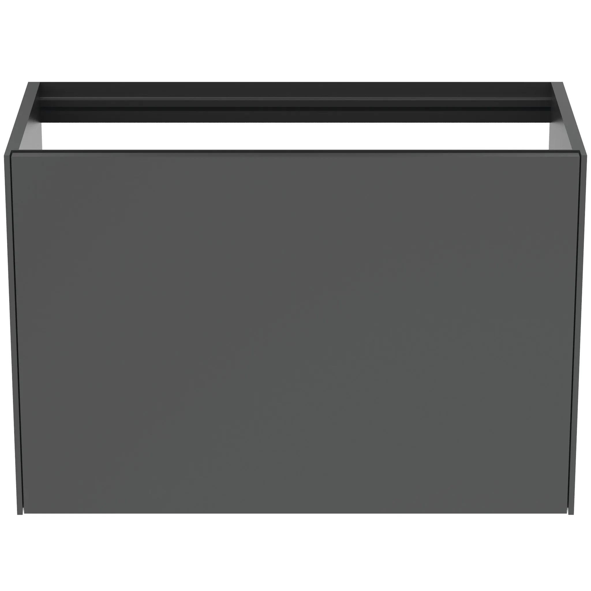 Ideal Standard Waschtischunterschrank „Conca“ 80 × 54 × 37,3 cm Anthrazit matt lackiert Ideal Standard Waschtischunterschrank „Conca“ 80 × 54 × 37,3 cm Anthrazit matt lackiert