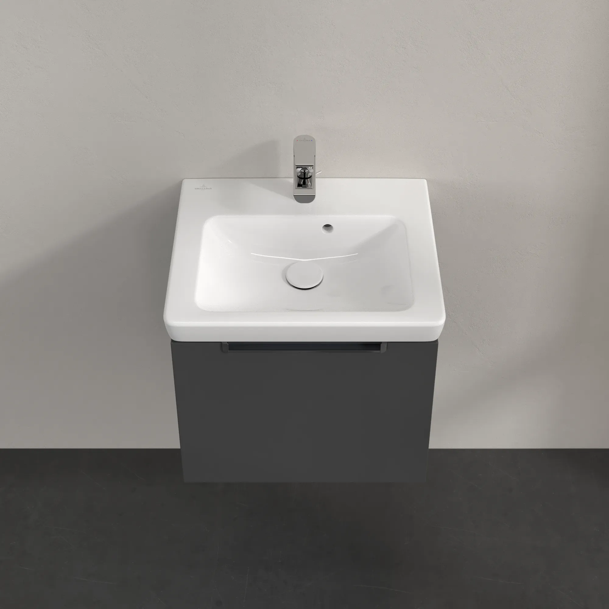 Villeroy & Boch Subway 2.0 Waschbeckenunterschrank A68510 Glossy Grey Villeroy & Boch Subway 2.0 Waschbeckenunterschrank A68510 Glossy Grey