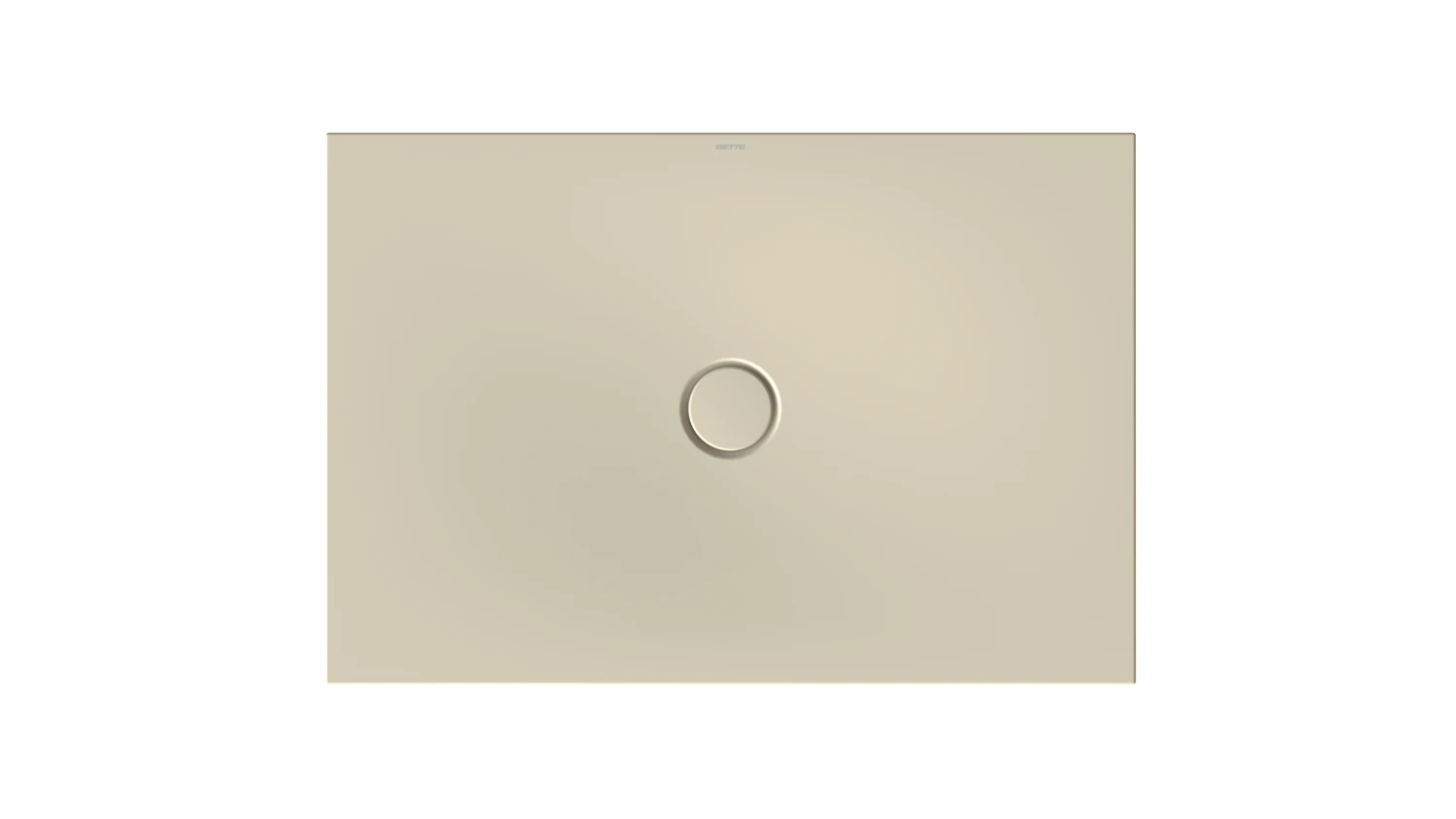 Bette rechteck Duschwanne „BetteFloor“ 1100 × 750 mm ohne Oberflächenbeschichtung, ohne Oberflächenveredelung, ohne Wannenträger, in Beige