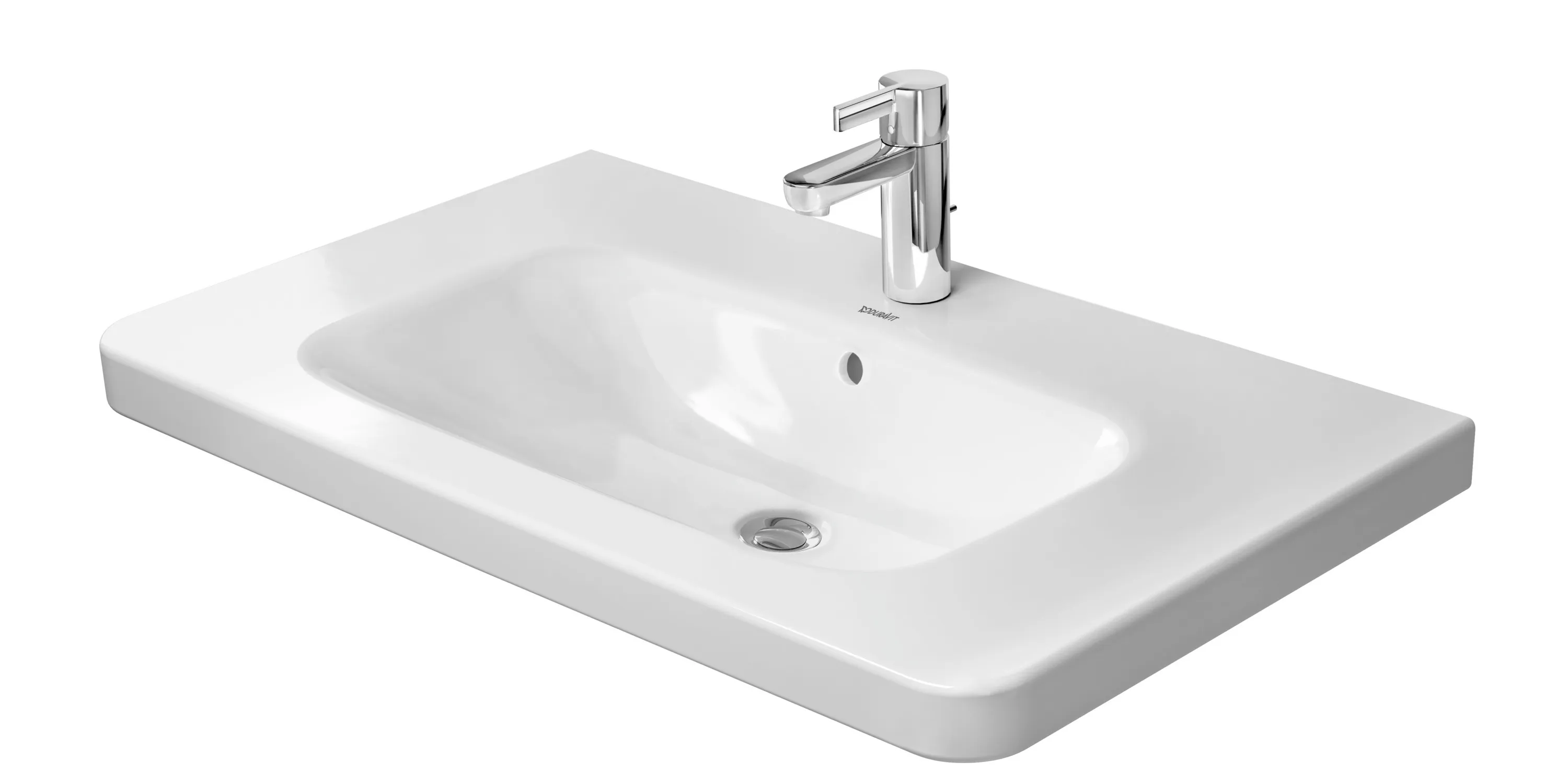 Wandwaschtisch „DuraStyle“, mit Überlauf, Hahnlochposition mittig Becken: mittig / Größe: 80 × 48 cm / Hahnlochbohrung: mit 1×1 Hahnlochbohrung / Hahnlochposition: mittig / Oberflächenveredelung: mit WonderGliss / Überlauf: mit Überlauf Wandwaschtisch „DuraStyle“, mit Überlauf, Hahnlochposition mittig Becken: mittig / Größe: 80 × 48 cm / Hahnlochbohrung: mit 1×1 Hahnlochbohrung / Hahnlochposition: mittig / Oberflächenveredelung: mit WonderGliss / Überlauf: mit Überlauf