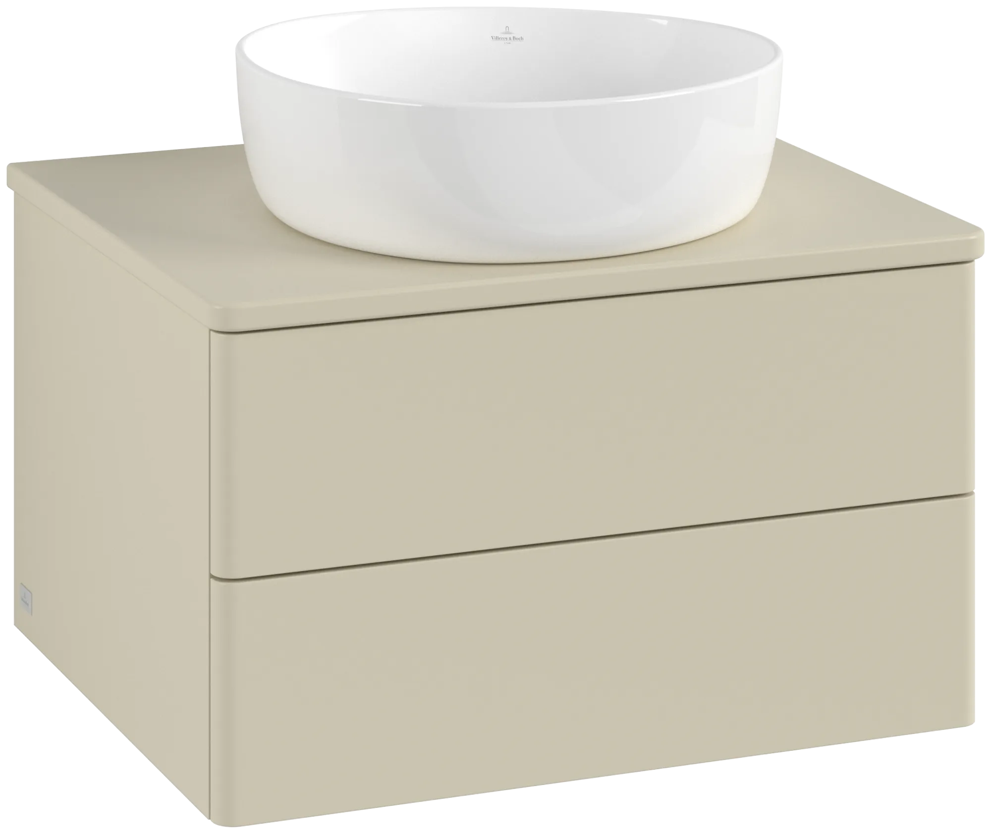 Villeroy & Boch Antao Waschbeckenunterschrank L18_5, 600x360x500 mm, Silk Grey Matt Lacquer