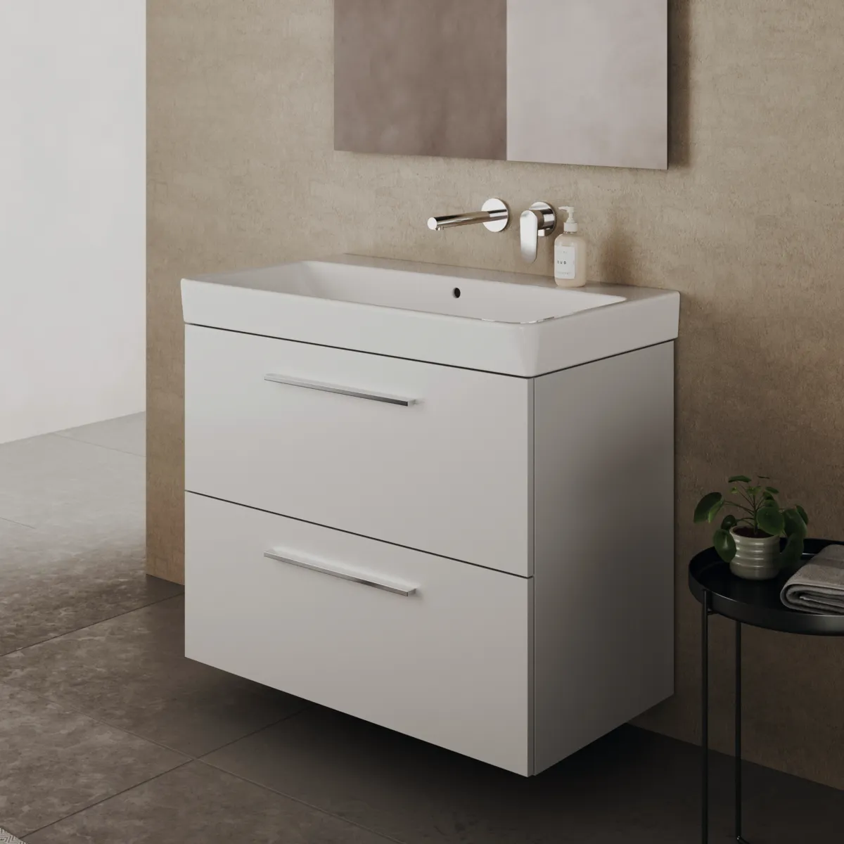 Ideal Standard Waschbecken „i.lifeB“, Hahnlochposition mittig in Weiß Ideal Standard Waschbecken „i.lifeB“, Hahnlochposition mittig in Weiß