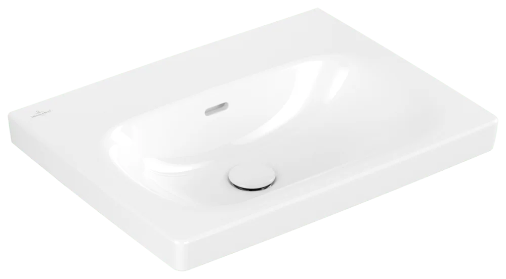 Villeroy & Boch Waschbecken Skyla 5A5162, 600x460mm, Rechteck, Überlauf, Weiß Alpin Villeroy & Boch Waschbecken Skyla 5A5162, 600x460mm, Rechteck, Überlauf, Weiß Alpin