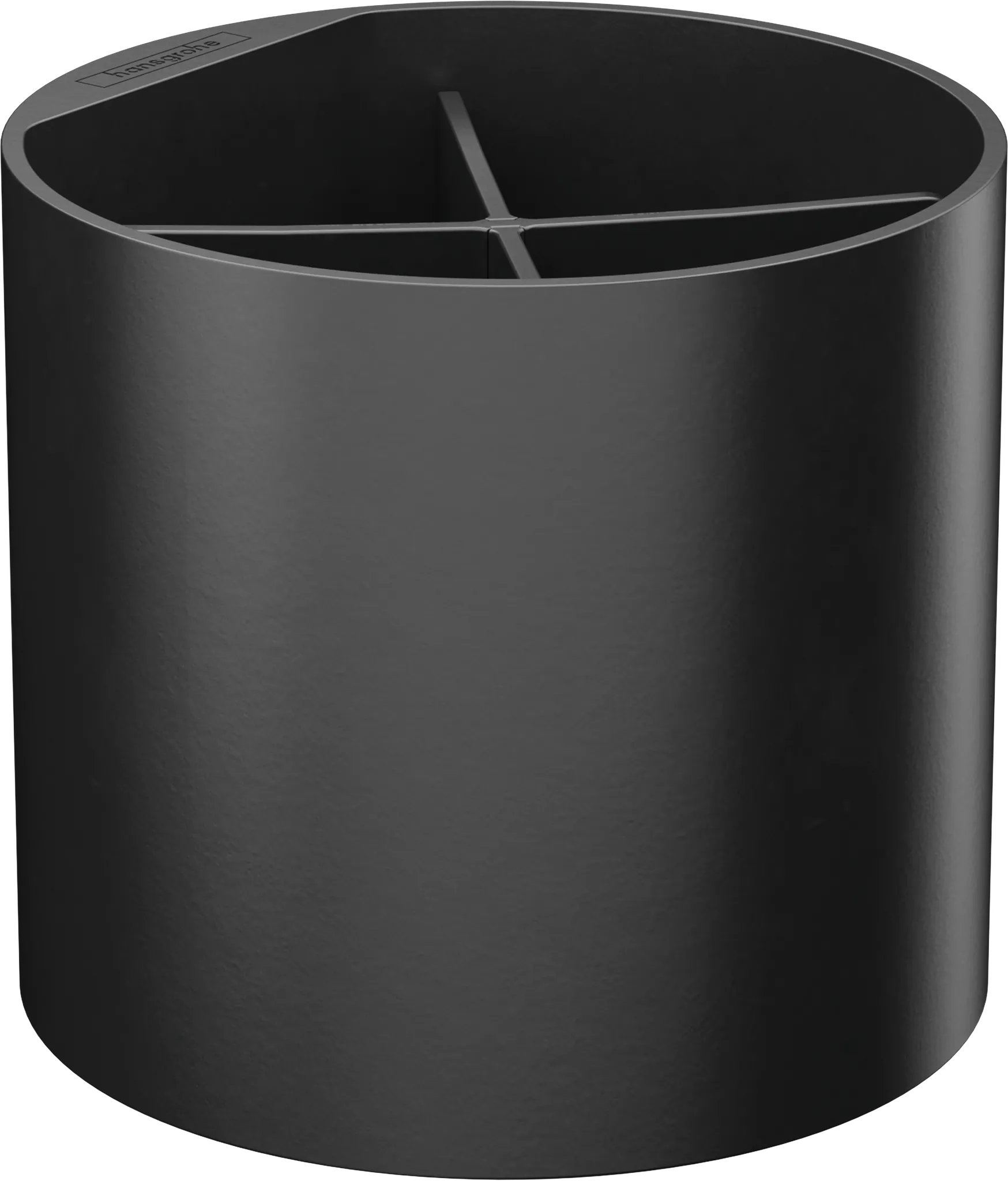 Hansgrohe WallStoris Becher, Mattschwarz Hansgrohe WallStoris Becher, Mattschwarz