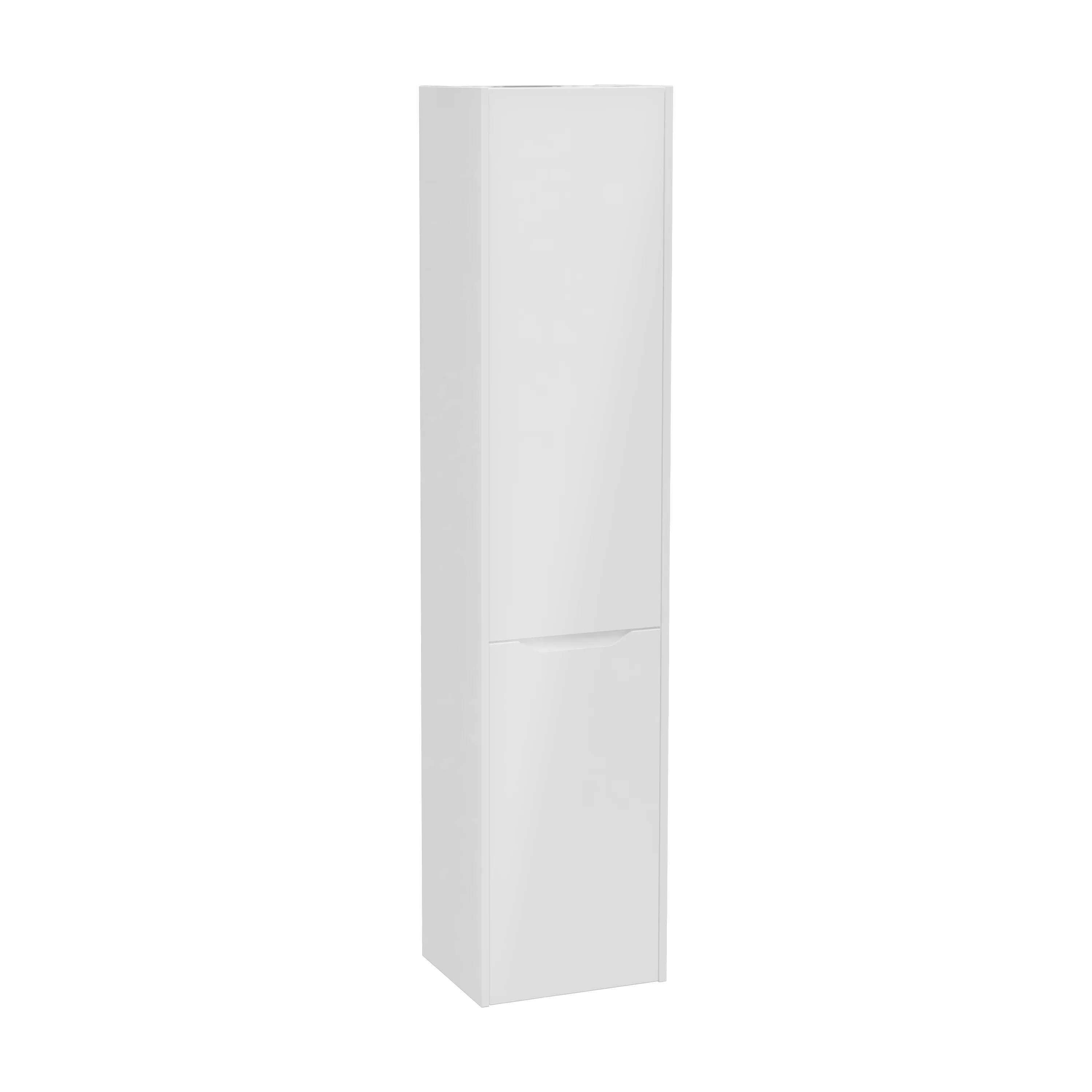 New Integra Square Hochschrank mit Wäschekorb 40 x 35 x 180 cm (BxTxH) Türanschlag links Weiß Hochglanz New Integra Square Hochschrank mit Wäschekorb 40 x 35 x 180 cm (BxTxH) Türanschlag links Weiß Hochglanz