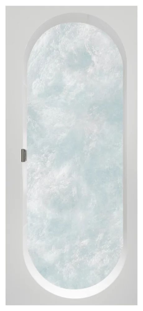 Villeroy & Boch Oberon 2.0 Whirlwanne mit Airpool Entry, 1700x750x625mm, Weiß Alpin