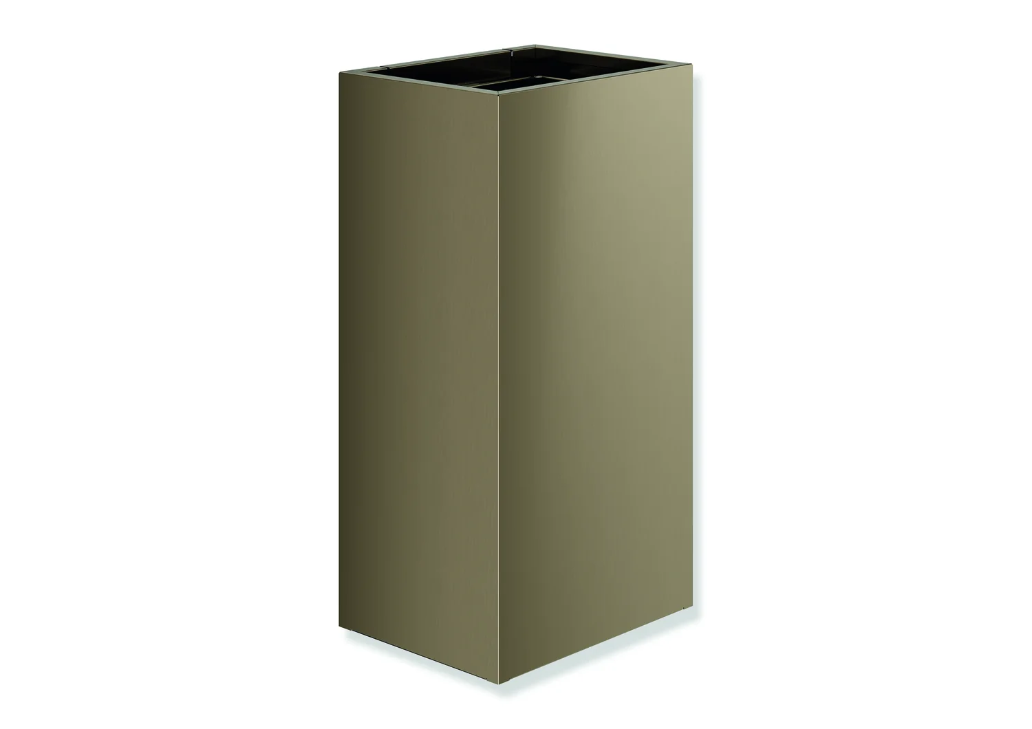 HEWI Papierabfallbehälter System 900, PVD bronze gebürstet, 25 Liter, 260 x 203 x 501 mm, wandmontierbar oder freistehend HEWI Papierabfallbehälter System 900, PVD bronze gebürstet, 25 Liter, 260 x 203 x 501 mm, wandmontierbar oder freistehend