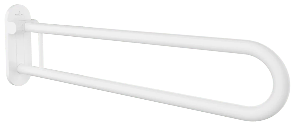 Villeroy & Boch ViCare Klappgriff Funktional, Aluminium, 68 Weiß