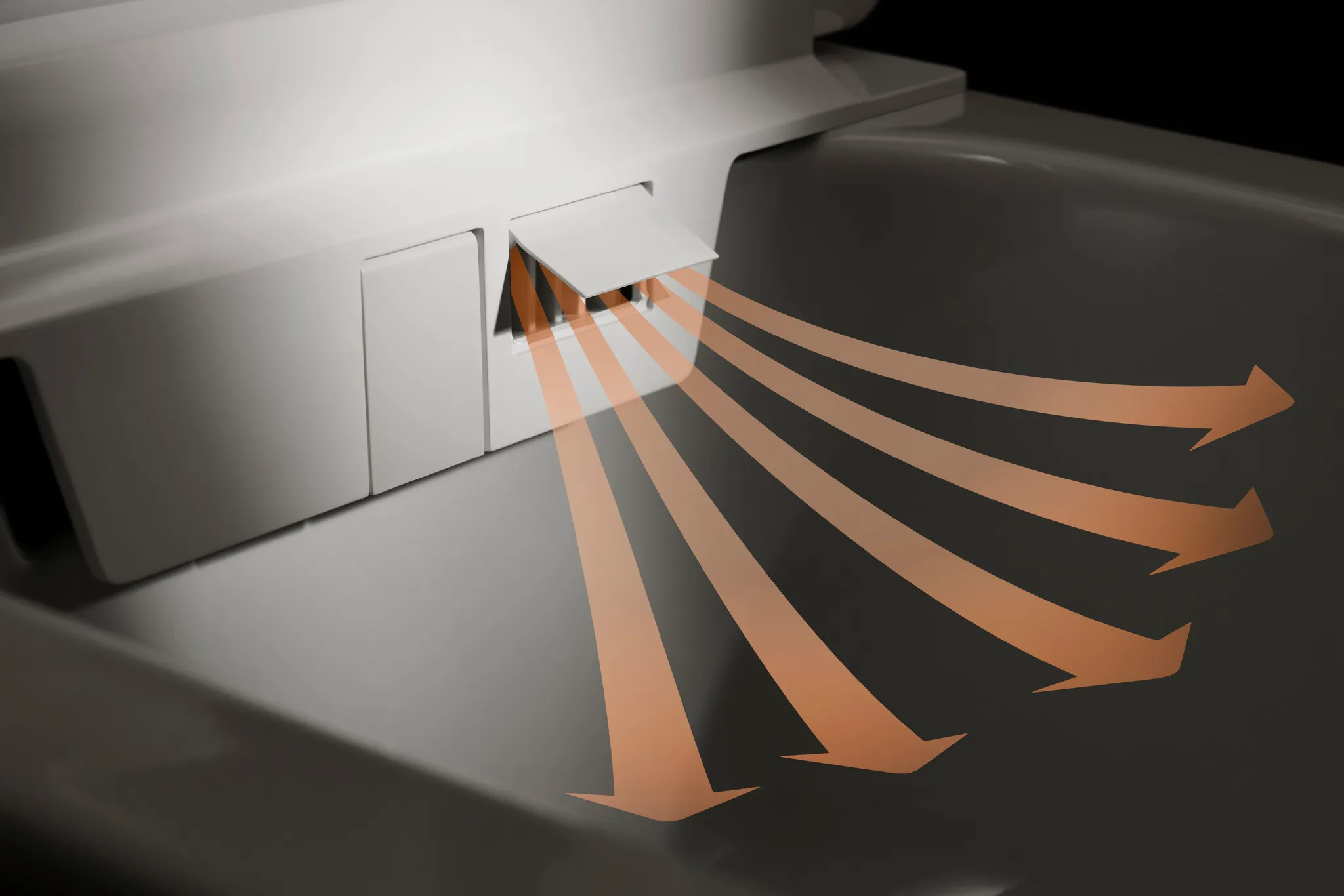 Hansgrohe LavaPura Element S Wand-Dusch-WC Komplett Set AquaHelix Flush, SmartClean, HygieneEffect, Weiß