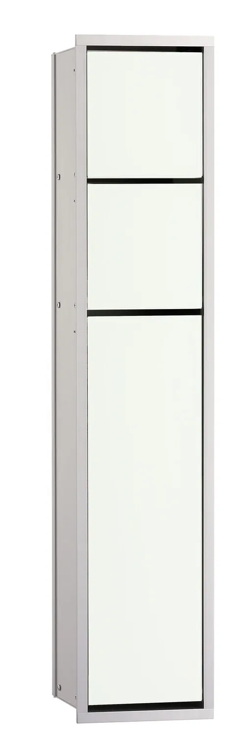 emco WC-Modul „asis module 150“ 16,8 × 78,7 × 15,3 cm in aluminium (silber, matt) / optiwhite emco WC-Modul „asis module 150“ 16,8 × 78,7 × 15,3 cm in aluminium (silber, matt) / optiwhite