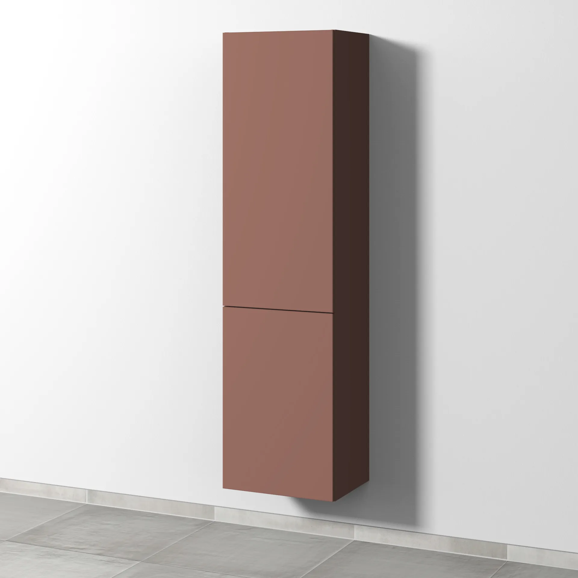 Sanipa Stauraumschrank „3way“ 450 × 1700 × 345 mm Anschlag links, in Wine-Red, Anschlag links Sanipa Stauraumschrank „3way“ 450 × 1700 × 345 mm Anschlag links, in Wine-Red, Anschlag links