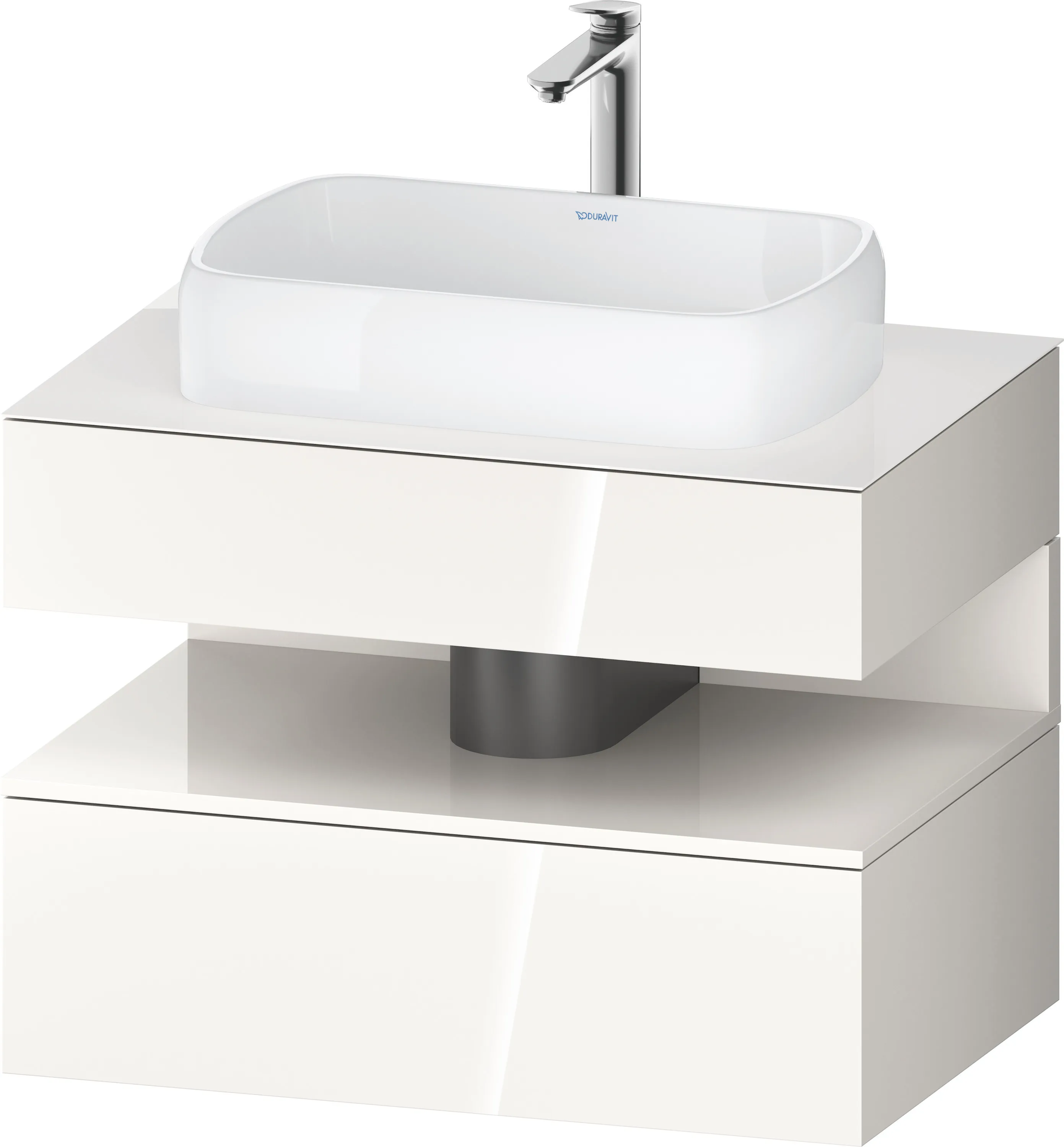 Duravit Waschtischunterschrank wandhängend „Qatego“ 80 × 60 × 55 cm