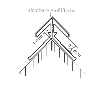 HSK Eckprofil außen, gerade „RenoDeco“ für RenoDeco Wandverkleidungssystem in Alu Silber-matt (2,55 Meter) HSK Eckprofil außen, gerade „RenoDeco“ für RenoDeco Wandverkleidungssystem in Alu Silber-matt (2,55 Meter)