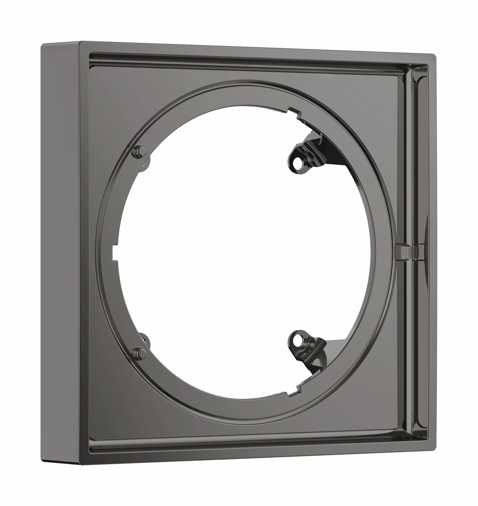Hansgrohe AXOR ShowerSelect ID Verlängerungsrosette eckig 22 mm, Polished Black Chrome Hansgrohe AXOR ShowerSelect ID Verlängerungsrosette eckig 22 mm, Polished Black Chrome