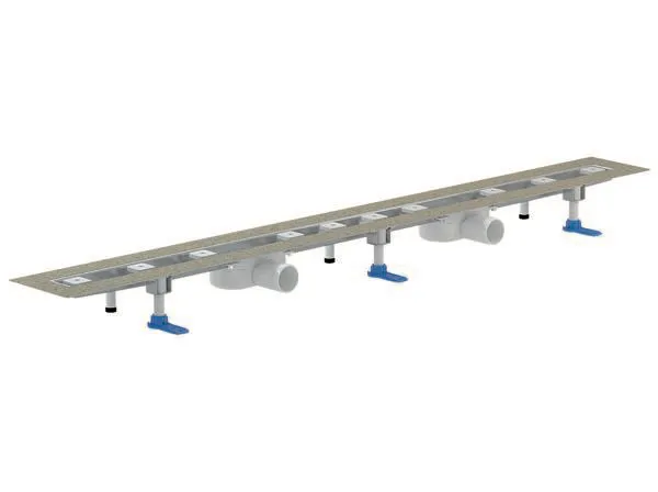 Duschrinne CeraLine Nano F Duo 1400 mm, DN 50
