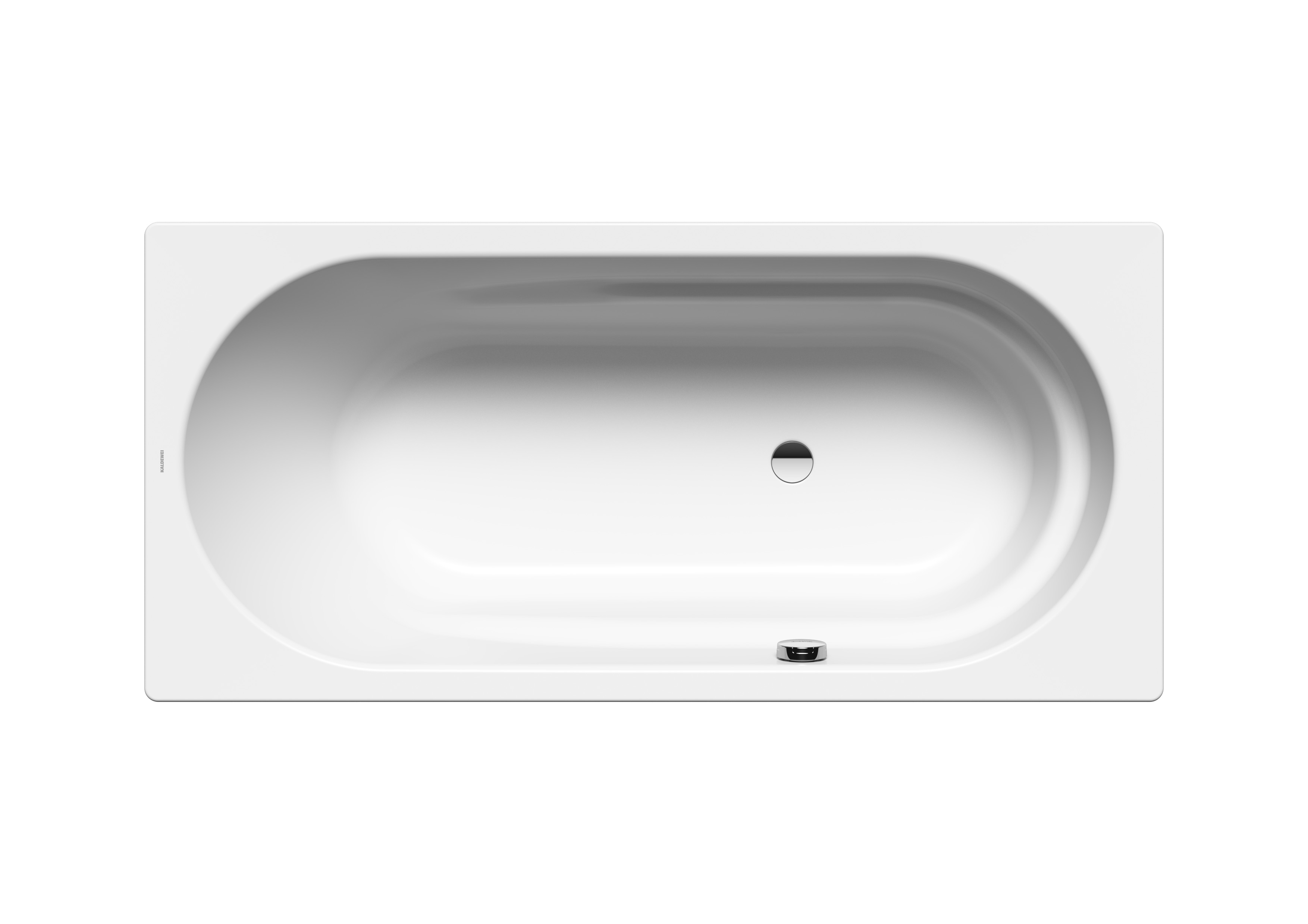 Kaldewei rechteck Badewanne „Vaio“ 170 × 80 cm in alpinweiß, / 