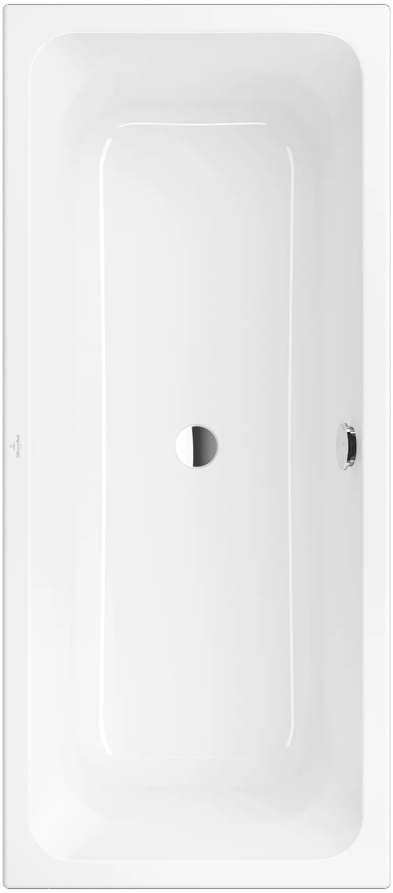 Villeroy & Boch Badewanne „Avento“ rechteck 170 × 70 cm, Mittelablauf in Weiß Alpin Villeroy & Boch Badewanne „Avento“ rechteck 170 × 70 cm, Mittelablauf in Weiß Alpin